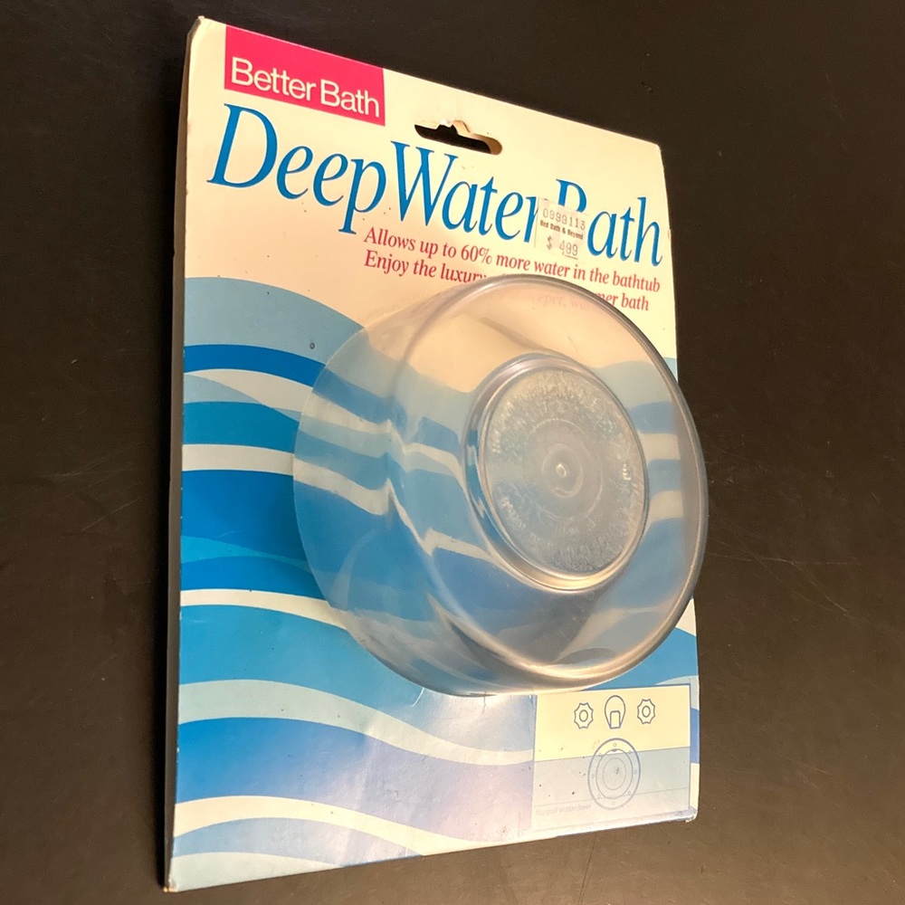 Deep Water Bath - Enjoy the luxury of a deeper bath! - Picture 3 of 3